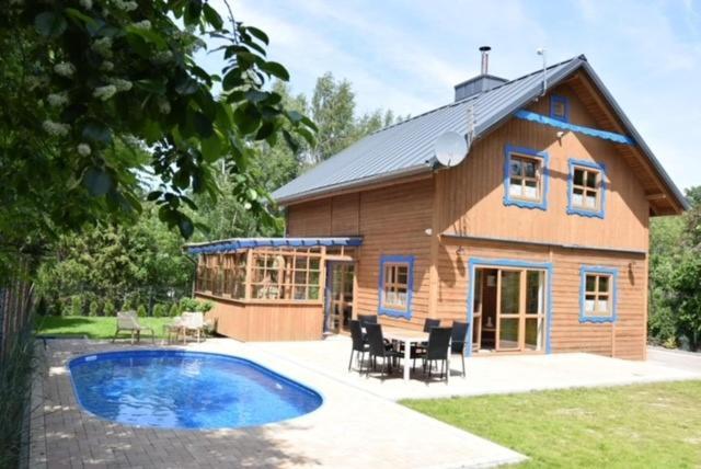 Przystanek Jeziorna 49 Villa Perlino ภายนอก รูปภาพ